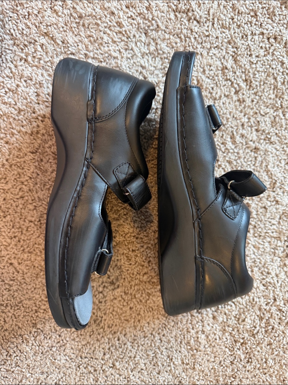 Propet Pedic Walker Black Strap Sandals Size 9 - Picture 3 of 7